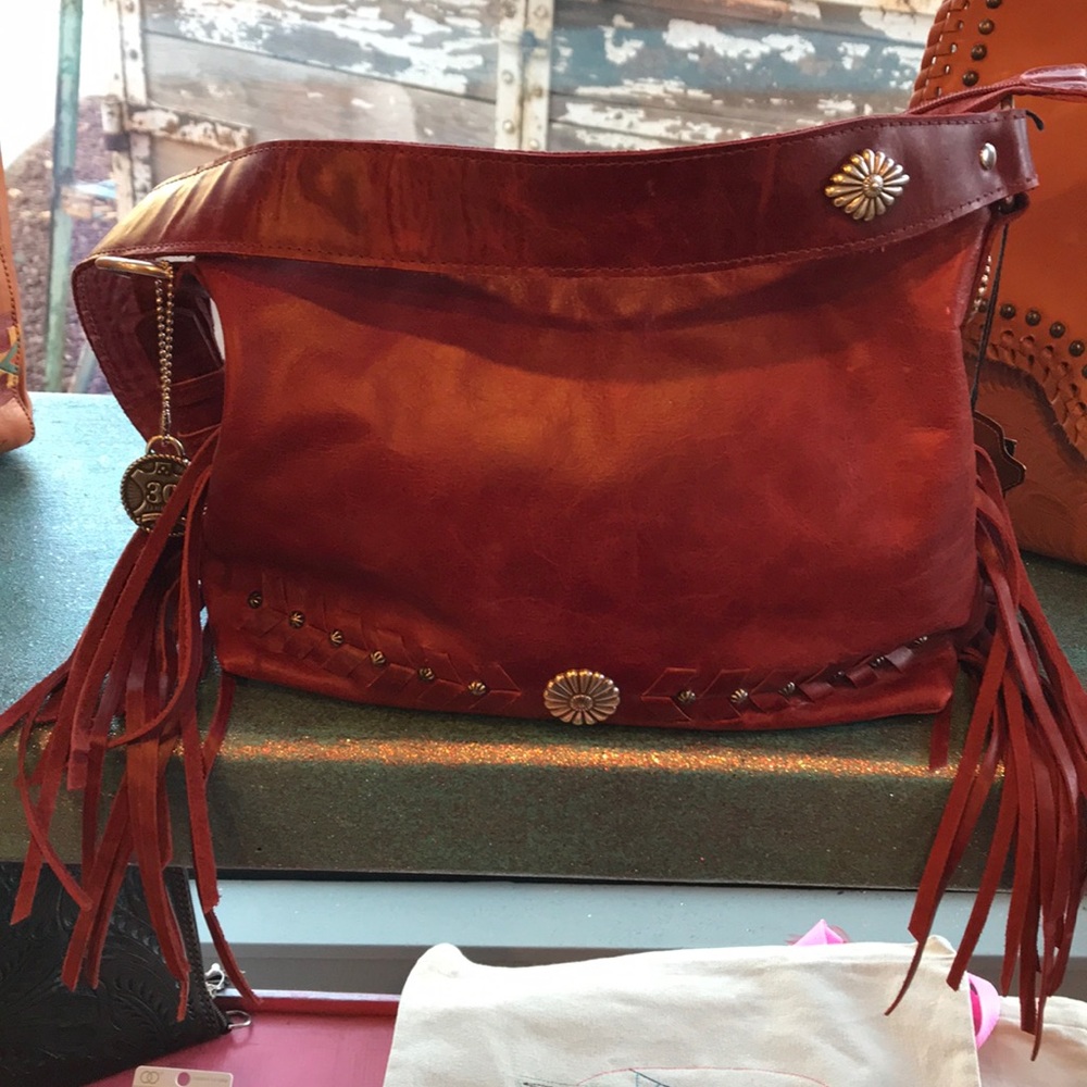 Leather purse